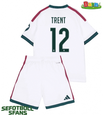 Real Madrid Alexander-Arnold #12 Hemmaställ Barn 2026-27 Kortärmad (+ Korta byxor)